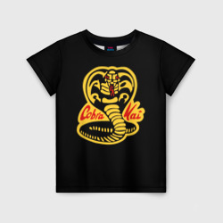 Детская футболка 3D Cobra Kai - эмблема