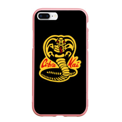 Чехол для iPhone 7Plus/8 Plus матовый Cobra Kai - эмблема