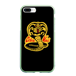 Чехол для iPhone 7Plus/8 Plus матовый Cobra Kai - эмблема