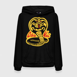 Женская толстовка 3D Cobra Kai - эмблема