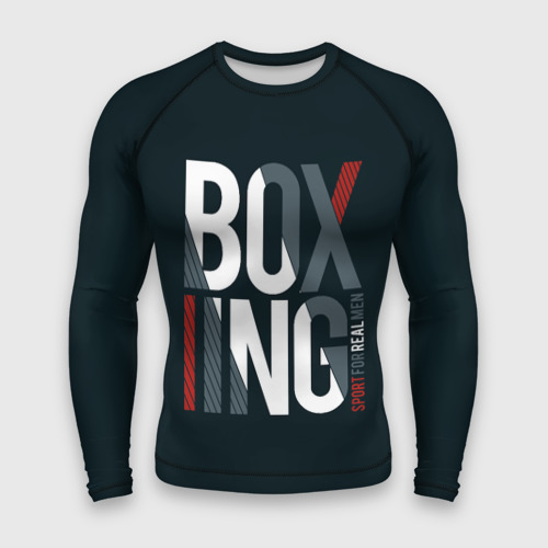 Мужской рашгард 3D Бокс - Boxing, цвет 3D печать