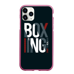 Чехол для iPhone 11 Pro Max матовый Бокс - Boxing