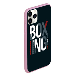 Чехол для iPhone 11 Pro Max матовый Бокс - Boxing - фото 2