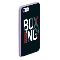 Чехол для iPhone 5/5S матовый Бокс - Boxing - фото 2
