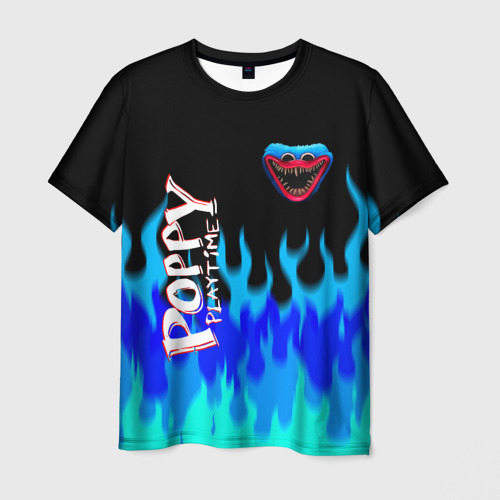 Мужская футболка 3D с принтом [Poppy Playtime] - Fire, вид спереди #2