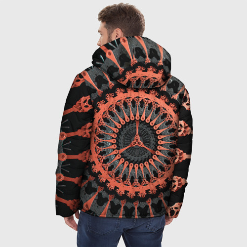 Мужская зимняя куртка 3D МаГический УзОр - фото 4