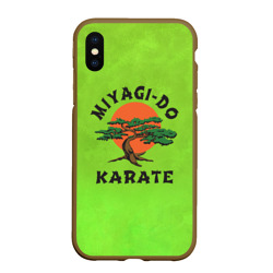 Чехол для iPhone XS Max матовый Miyagi Do Cobra Kai