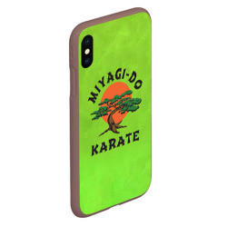 Чехол для iPhone XS Max матовый Miyagi Do Cobra Kai - фото 2