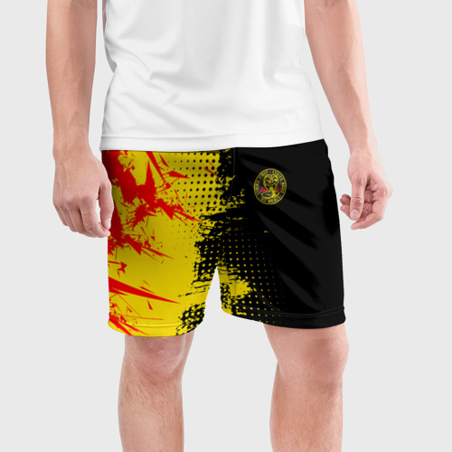Мужские шорты спортивные Кобра Кай Cobra Kai, цвет 3D печать - фото 3