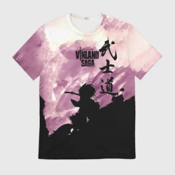 Мужская футболка 3D Сага о Винланде - Vinland Saga
