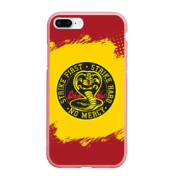 Чехол для iPhone 7Plus/8 Plus матовый Cobra Kai Big Logo