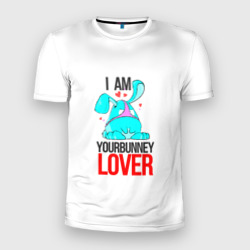 Мужская футболка 3D Slim Кролик любовник