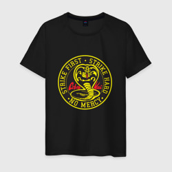 Кобра Кай Большое Лого – Мужская футболка хлопок с принтом купить со скидкой в -20%