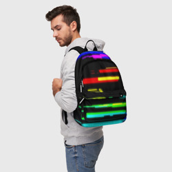 Рюкзак 3D Color fashion glitch - фото 2