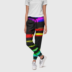 Женские брюки 3D Color fashion glitch - фото 2
