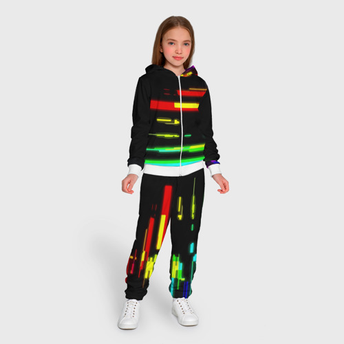 Детский костюм 3D Color fashion glitch - фото 5