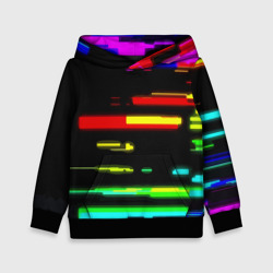 Детская толстовка 3D Color fashion glitch