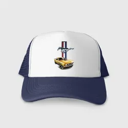 Кепка тракер с сеткой Mustang motorsport