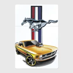 Магнитный плакат 2Х3 Mustang motorsport