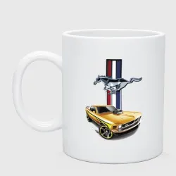 Кружка керамическая Mustang motorsport