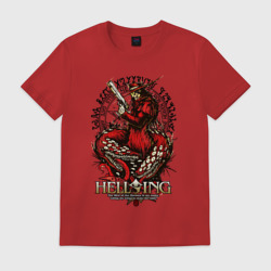 Мужская футболка хлопок Hellsing seal