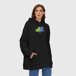 Худи SuperOversize хлопок Лучшие друзья Гон и Килу - фото 2