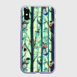 Чехол для iPhone XS Max матовый Ghibli All