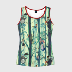 Женская майка 3D Ghibli All