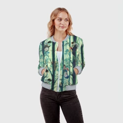 Женский бомбер 3D Ghibli All - фото 2