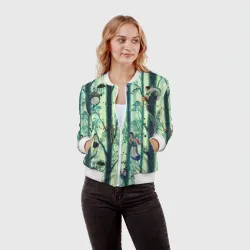 Женский бомбер 3D Ghibli All - фото 2