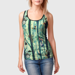 Женская майка 3D Ghibli All - фото 2