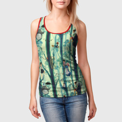 Женская майка 3D Ghibli All - фото 2