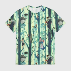 Мужская футболка 3D Ghibli All