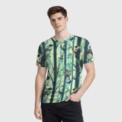 Мужская футболка 3D Ghibli All - фото 2