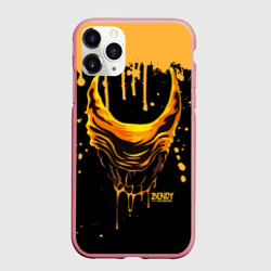 Чехол для iPhone 11 Pro Max матовый Bendy and the Ink Machine Бэнди чудовище