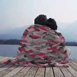 Плед 3D Именной камуфляж Татьяна - фото 2