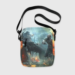 Сумка через плечо 3D God of War Fighting