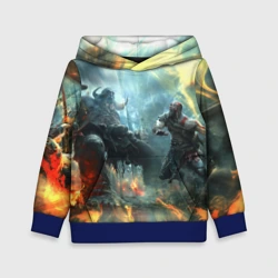 Детская толстовка 3D God of War Fighting