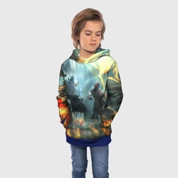 Детская толстовка 3D God of War Fighting - фото 2