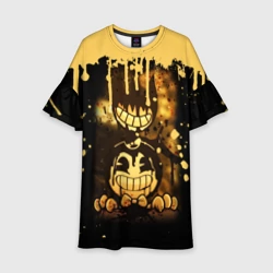 Детское платье 3D Bendy And The Ink Machine Игра Бенди