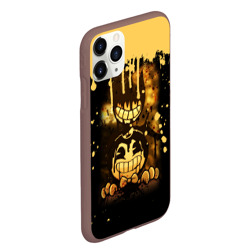 Чехол для iPhone 11 Pro Max матовый Bendy And The Ink Machine Игра Бенди - фото 2