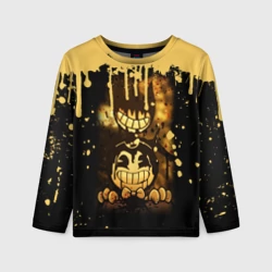 Детский лонгслив 3D Bendy And The Ink Machine Игра Бенди