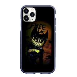 Чехол для iPhone 11 Pro Max матовый Бенди Bendy And The Ink Machine