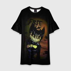 Детское платье 3D Бенди Bendy And The Ink Machine