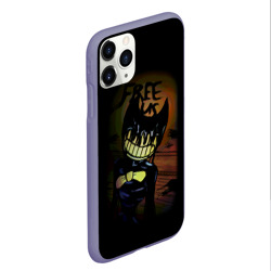 Чехол для iPhone 11 Pro Max матовый Бенди Bendy And The Ink Machine - фото 2