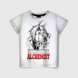 Детская футболка 3D Эдвард vs Альфонс - Стальной алхимик
