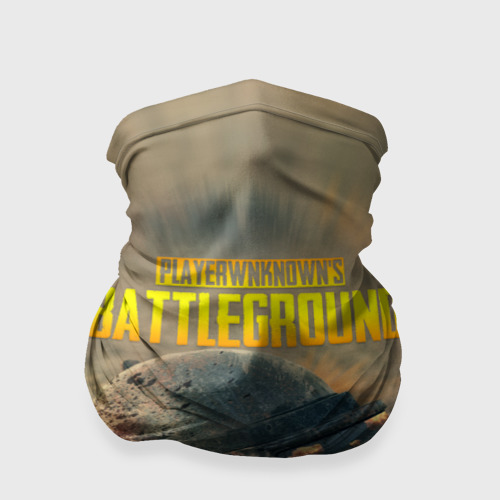 Бандана-труба 3D PUBG head 3 lvl, цвет 3D печать