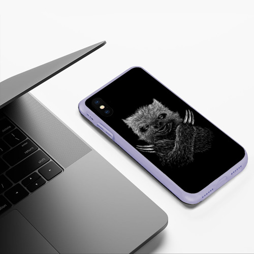 Чехол для iPhone XS Max матовый с принтом Росомаха Настоящая, фото #5