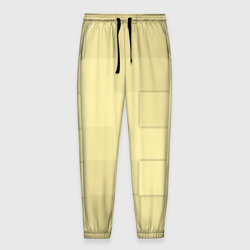 Мужские брюки 3D Золотые квадраты