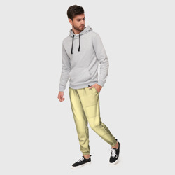 Мужские брюки 3D Золотые квадраты - фото 2